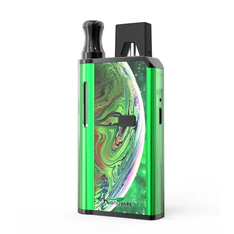 Authentic Kangvape 420 2in1 Box Mod Kit 650mAh Preheat Various Voltage Battery Compatible Pod 510 Cartridges