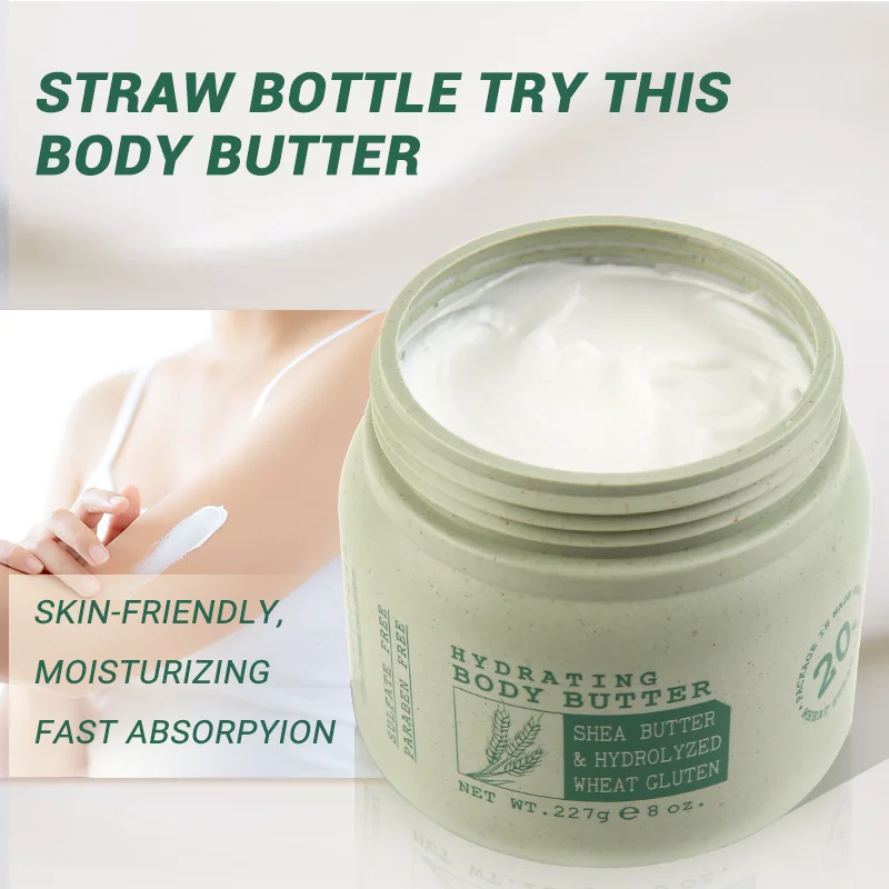 Wheat Straw Body Scrub Eco friendly Package Responsible for Environment No Harmful Ingredients Body Scrub