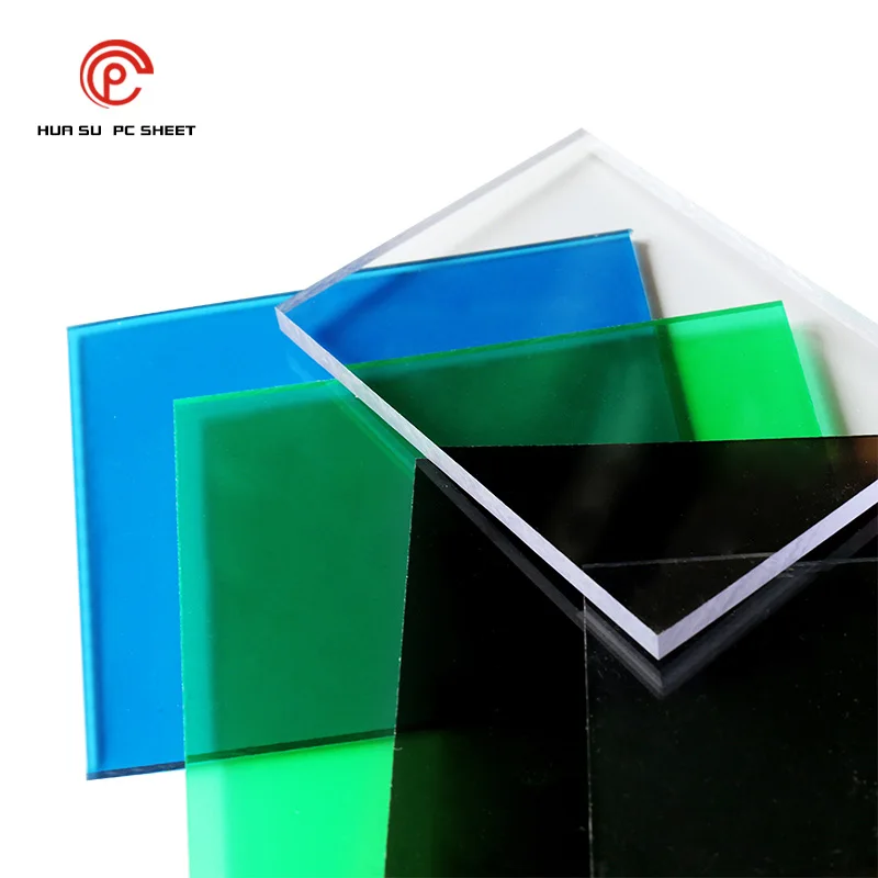 Гофрированный плоский лист из поликарбоната толщиной 5 мм