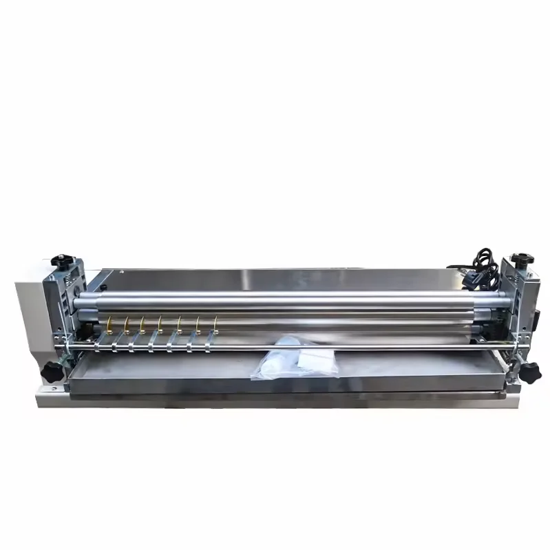 Hot Sale 600mm Manual Semi-automatic JS-600A Glue Binding Machine For Printing Shops, Advertising Company