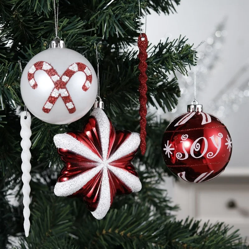 EAGLEGIFTS Small MOQ 60ct Holiday Party Decor Candy Ball Luxury Christmas Decoration Ornament