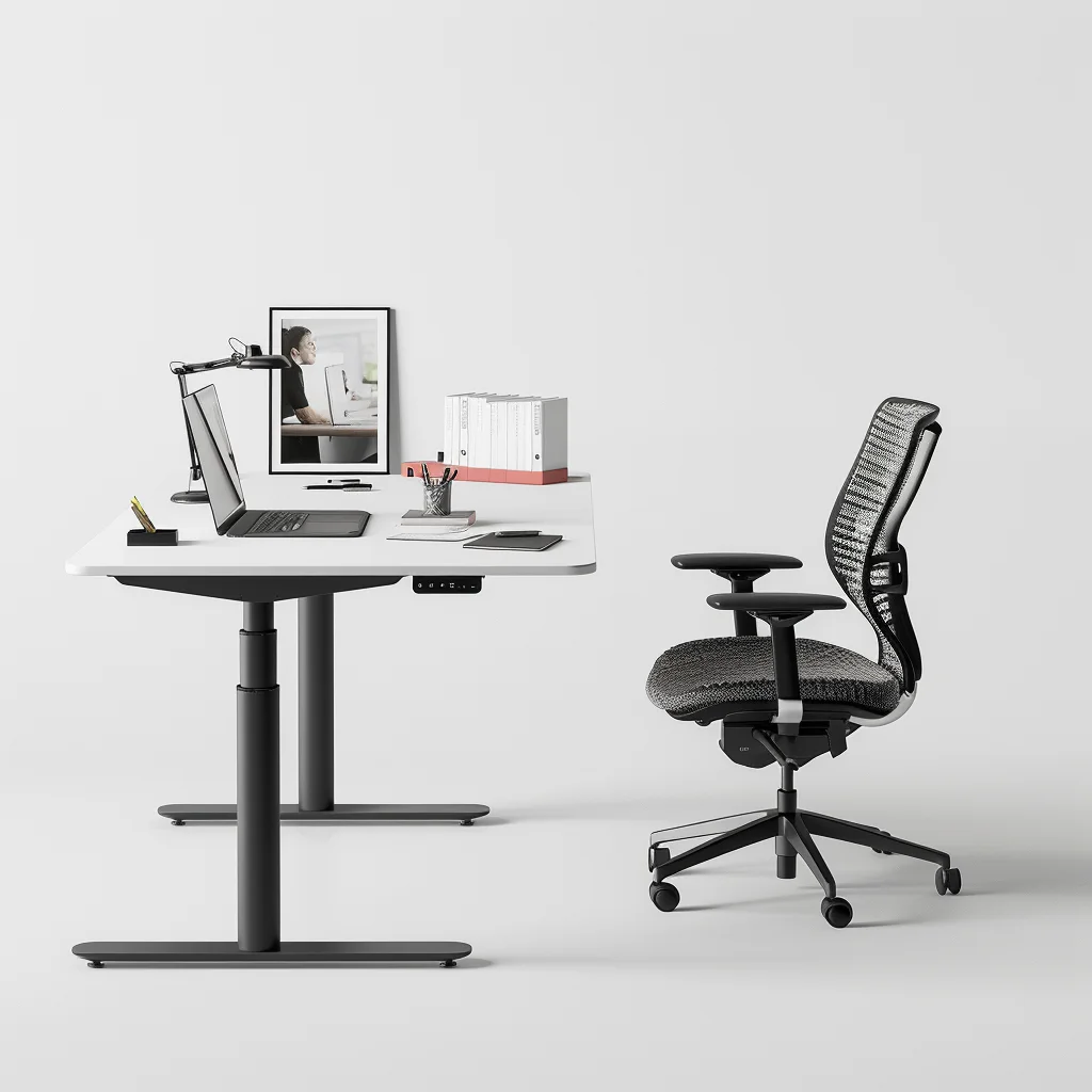 Direct Sales High Quality Promotional Office Table Height Adjustable Desks Computer Game Electric table Home Furniture Modern