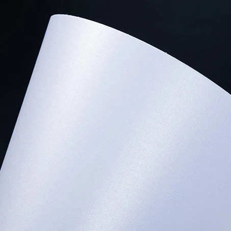 Cheap Factory A4 A3 120 160 200 250 300 350 gsm white shimmer pearl paper cardstock Ice white pearl paper with wholesale price