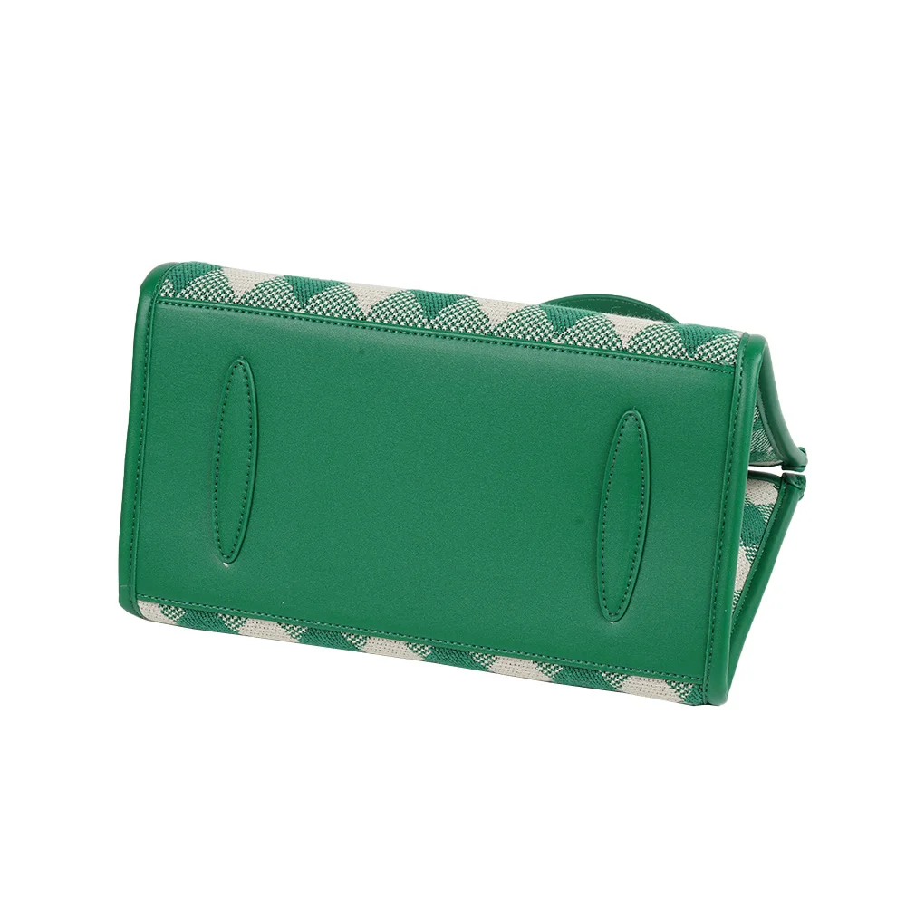 Factory wholesale 2022 young lady leather handbag women popular design plaid handbags