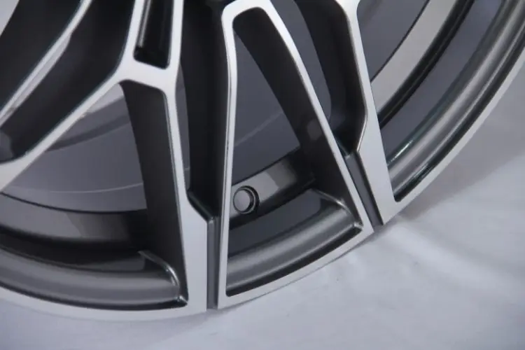 WHEELSHOME REP 7106 New M4 19inch rims Multi-V shape spokes Gunmetal Machined Face Alloy wheels