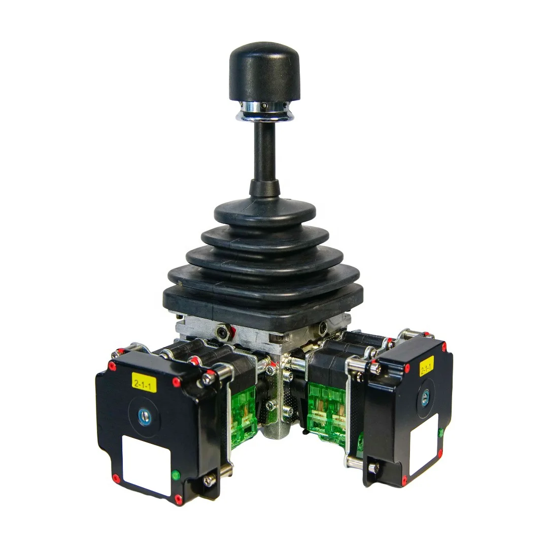 2024 Hot Selling Good Price Easy Maintenance Joystick Controller With Analog Output for Cranes and Excavators