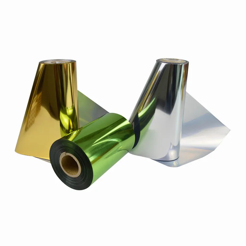 Металлическая Золотая или серебряная пленка для термоламинирования ПЭТ