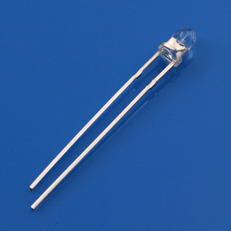 Инфракрасный светодиодный приемник с отверстиями 3 мм, 940 нм, инфракрасный прием 3 мм, 940 нм, светоизлучающая Диодная лампа