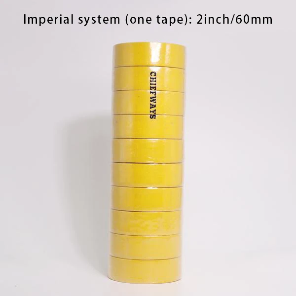 PVC tape insulating adhesive yellow Tape Electrical Tape 10m