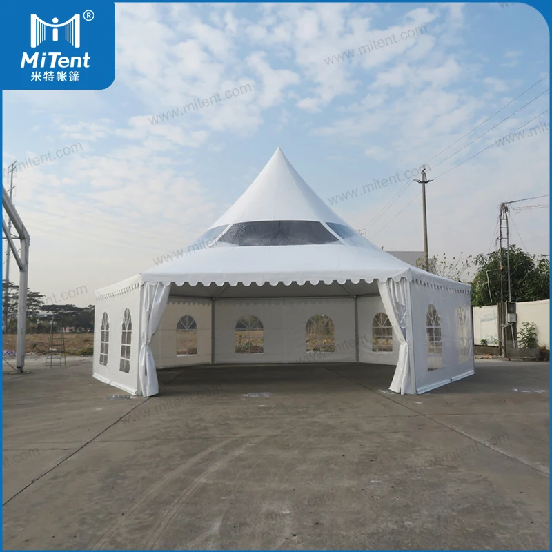 Clear Tent Luxury Wedding Party Canopy Pagoda 100 Seater Wedding Tent for Sale