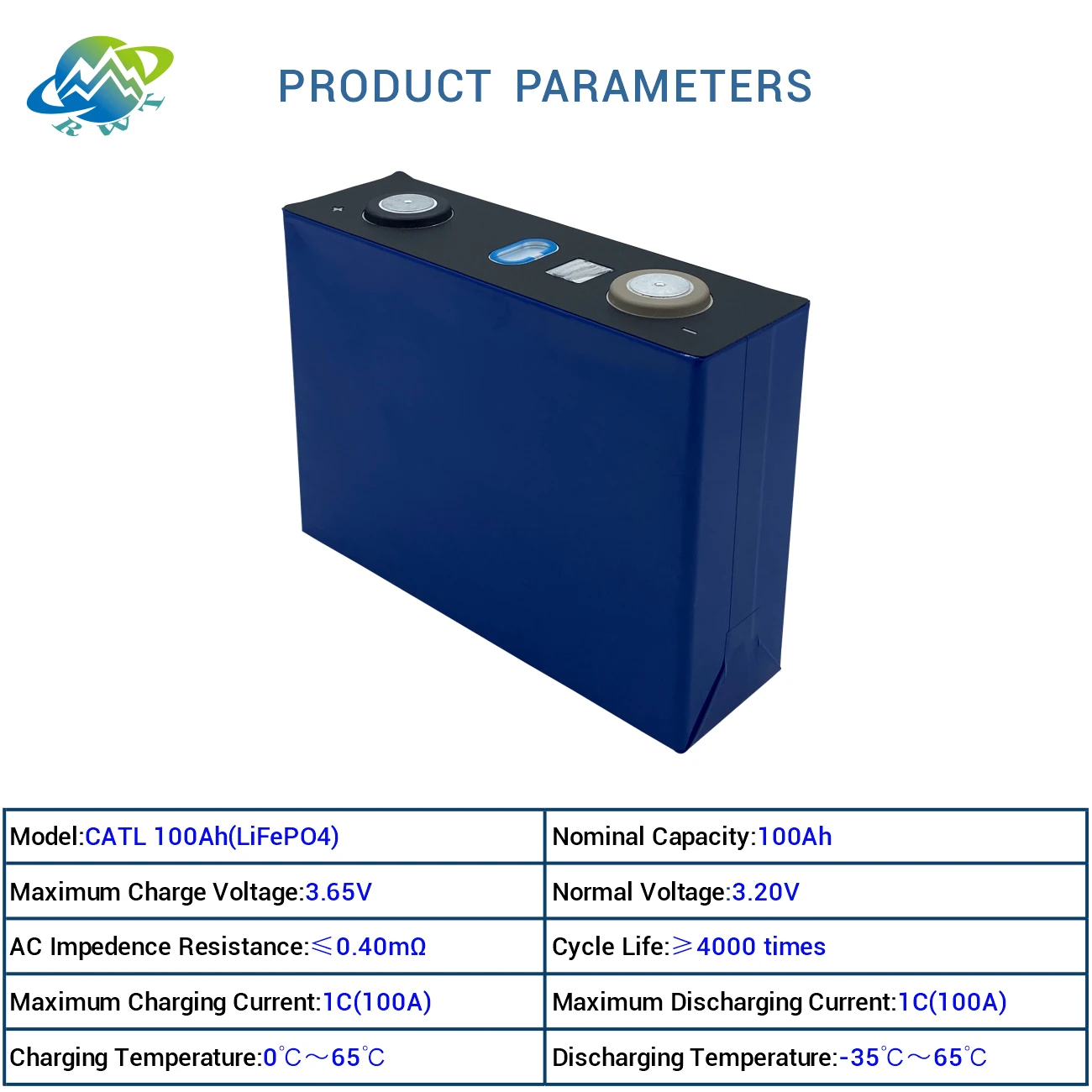 RWT Lifepo4 Lithium Iron Phosphate Battery Pack 3.2V 12v 24V 36V 48V 60V 72V 100ah 200ah 300ah Lifepo4 Lithium Ion Battery