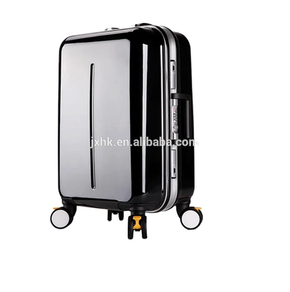 Top Quality Carry On Luggage PC ABS Aluminum Frame Luxury Luggage With TSA Lock Large Capacity Suitcase