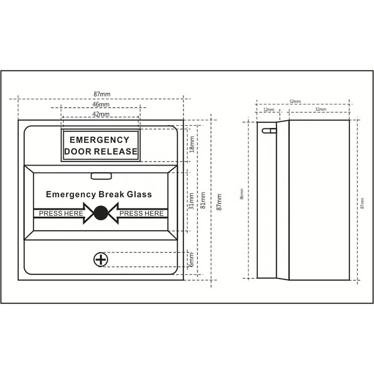 Кнопка аварийного выхода