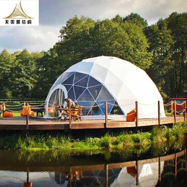Factory Price 10M 15M Outdoor Big Dome Tent Waterproof Geodesic Dome Tent For Event Rental