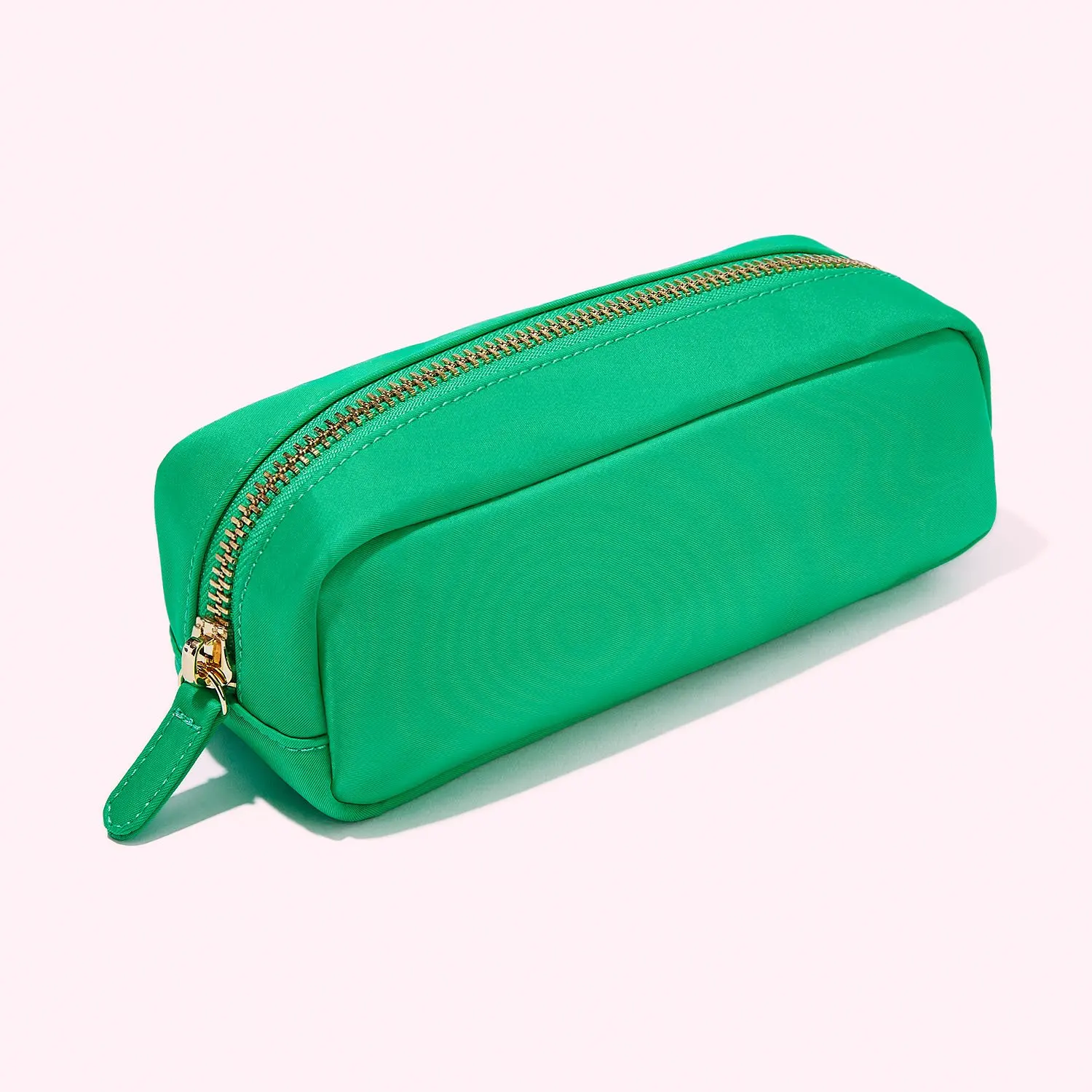 High quality classic school student simple design zipper pencil pouch customized pencil case