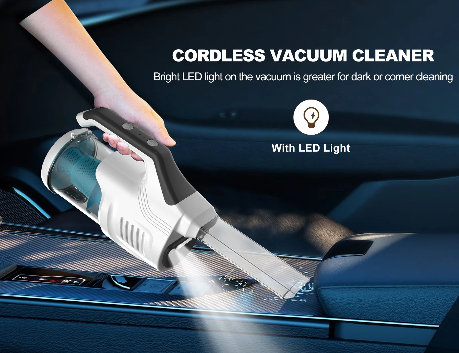 2024 new cordless cyclonic handheld vacuum cleaner X901 model have large dust capacity vacuum cleaner for home and car