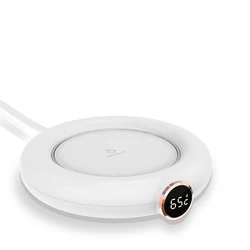 Coffee Tea Cup Heater Warmer Winter Hot Sell Desktop 55 65 75 Degree Constant Temperature Heating Coaster Thermostatic Coaster