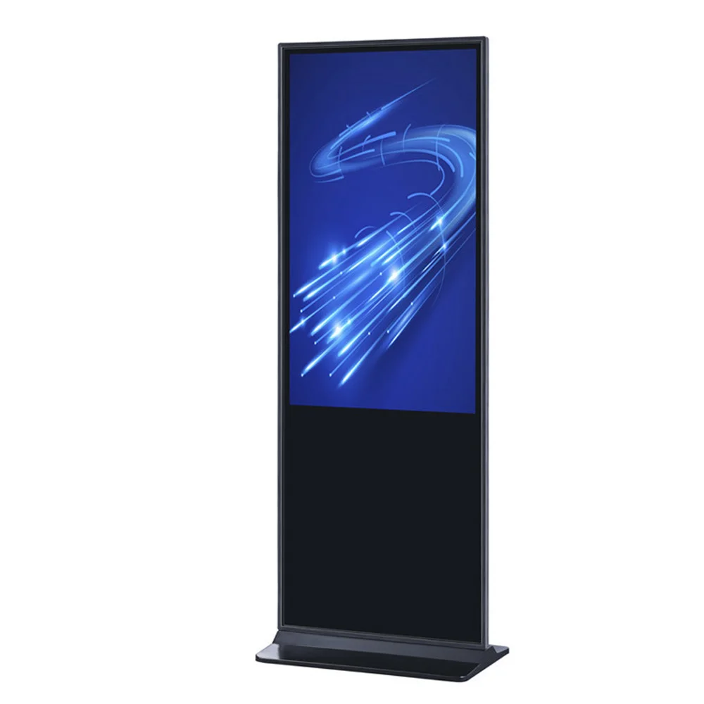 43 55 inch digital signage indoor Android floor stand touch screen display advertising kiosk totem lcd digital signage