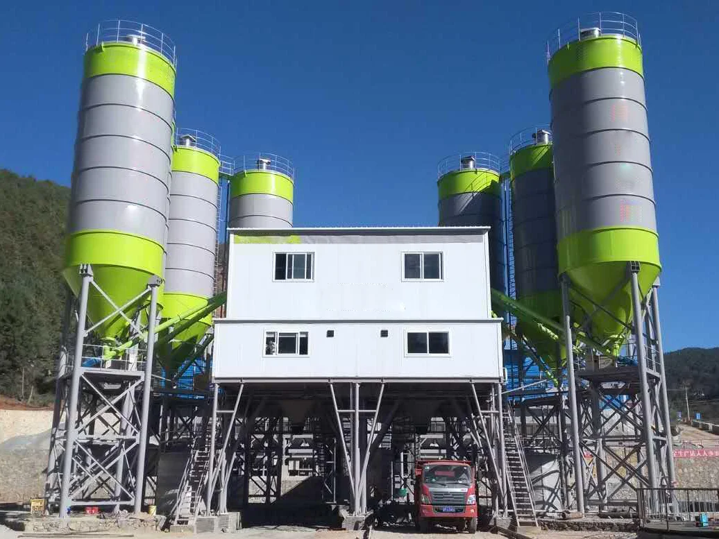 Zoomlion Новый 240m3/h HZS240 бетоносмесительная установка хорошее рабочее состояние