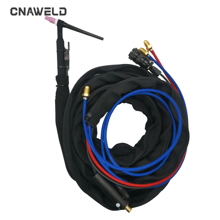  CNAWELD WP-20 WP20TIG Сварочная горелка с водяным охлаждением вольфрамовая аргоновая дуговая для быстрого соединения типа