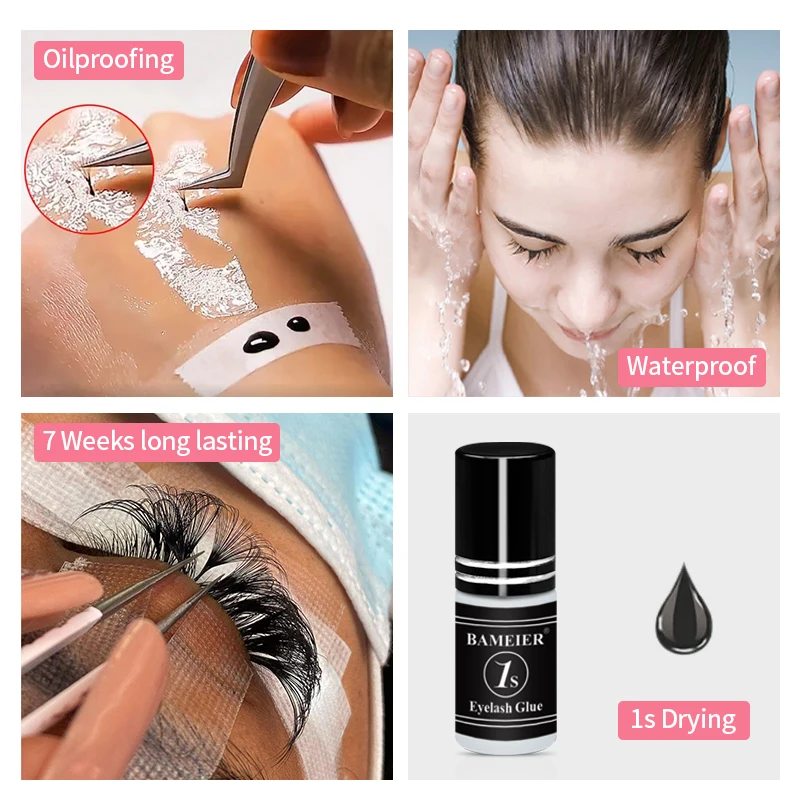 0.5 Sec Lashes Strong Glue Professional Korea 0.5 Sec Lash Extension Adhesive Glue