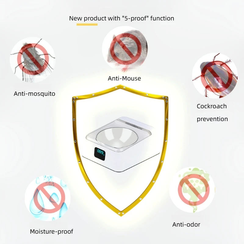 Wholesale New Smart Pet Bowl 350 ml Automatic Open Cover Healthy Infrared Sensor Elevated Stainless Plastic Small Cat Feeding
