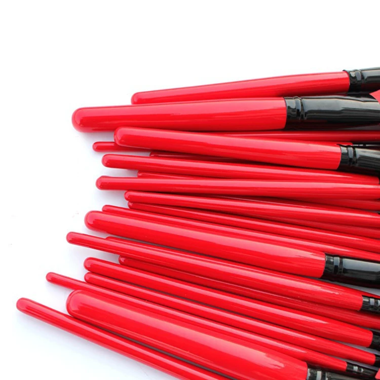 Makeup Brush Set Kit Cosmetic Wholesale Factory Price Wood Handle Accept Private Label makeup brushes Customize