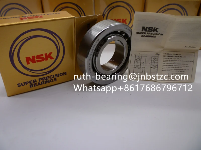 NSK Screw Bearings 30TAC62B Angular Contact Ball Bearing 30TAC62B NSK for CNC machines spindle