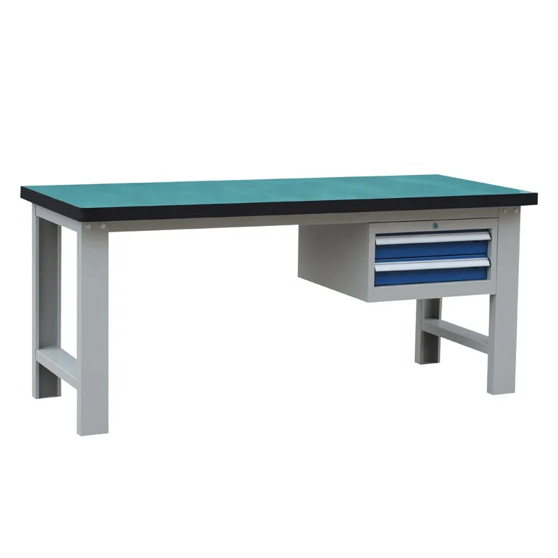 Custom OEM anti-static flame resistance steel workbench for workshop equipment
