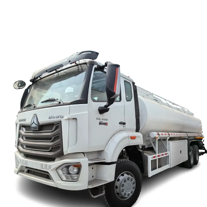 Sinotruck HAOHAN brand howo fuel truck 380HP with strong engine oil tank truck for sale