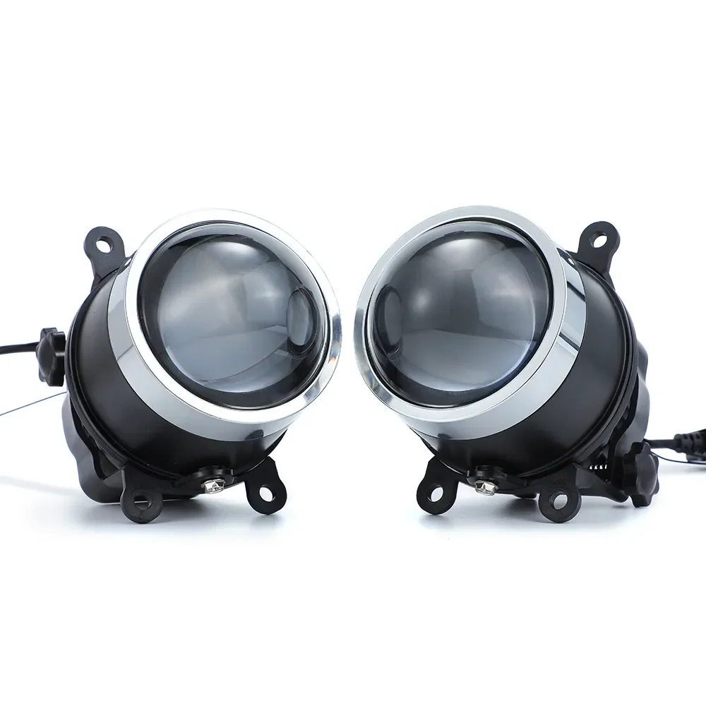 GPNE F9 3.0 Inch fog lights HD lens 12V LED projector lens 40W 6000k white car headlights retrofit