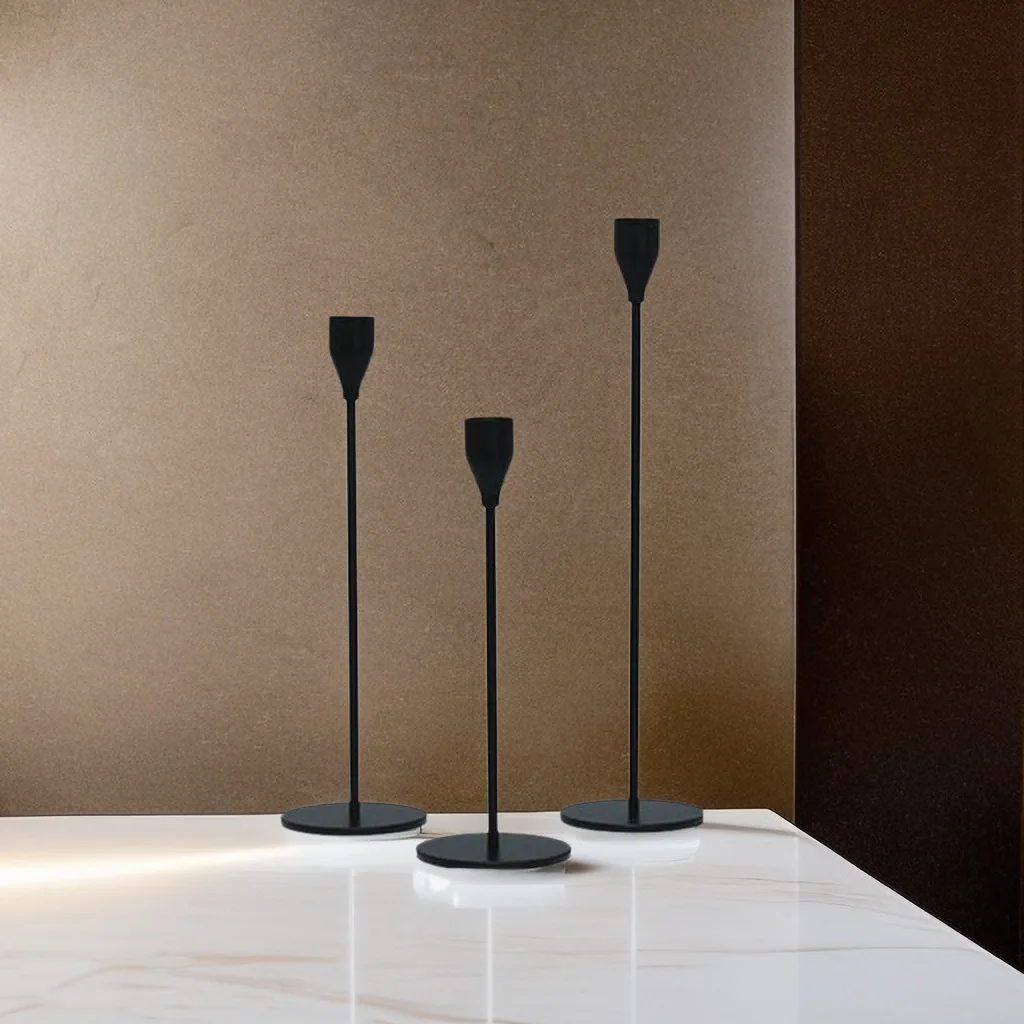 plant Manufacture 500 Sets $2.9 Gold Metal Candlestick Weddings Home Decor tapered candle holder