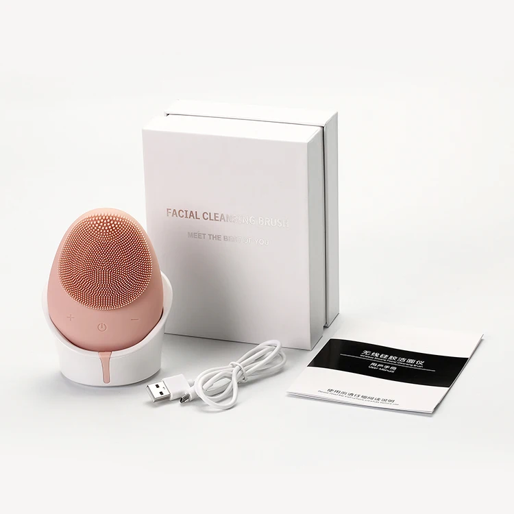 Factory IPX7 Waterproof  USB  Face Spa System for Exfoliating Deep Cleanser Gift Facial Cleansing Brush