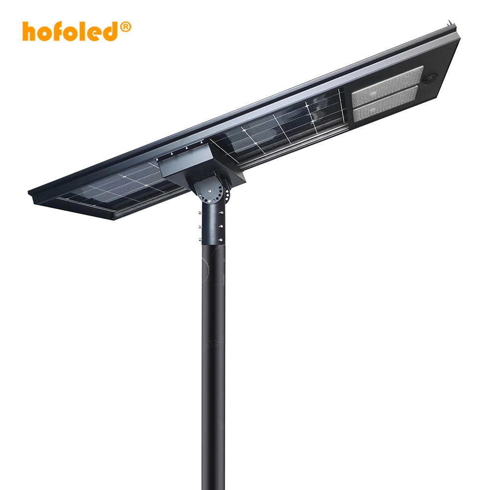 Warehouse Solar Panel Dusk to Dawn Warm White IP65 Waterproof Outdoor LED Parking Lot Area Lights LED Street Lights