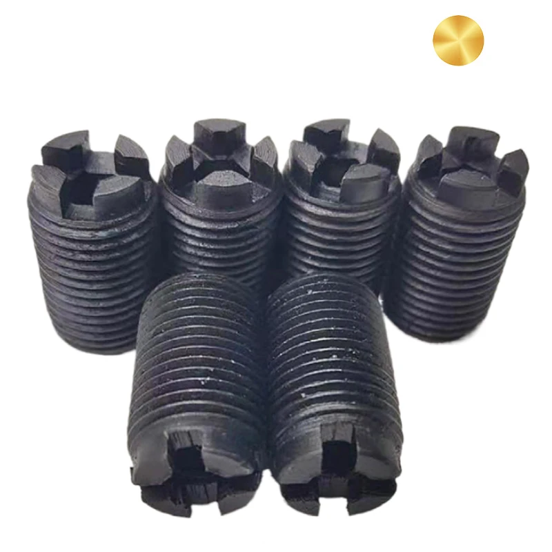 Flat point hollow hexagon set screw with Stainless steel 316 material