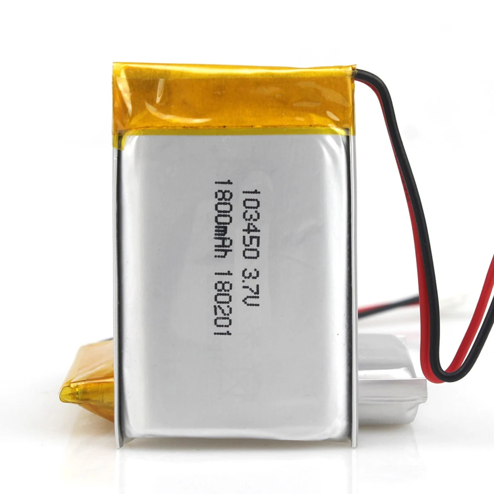 
VP103450 3.7V 1800mAh lipo battery 
