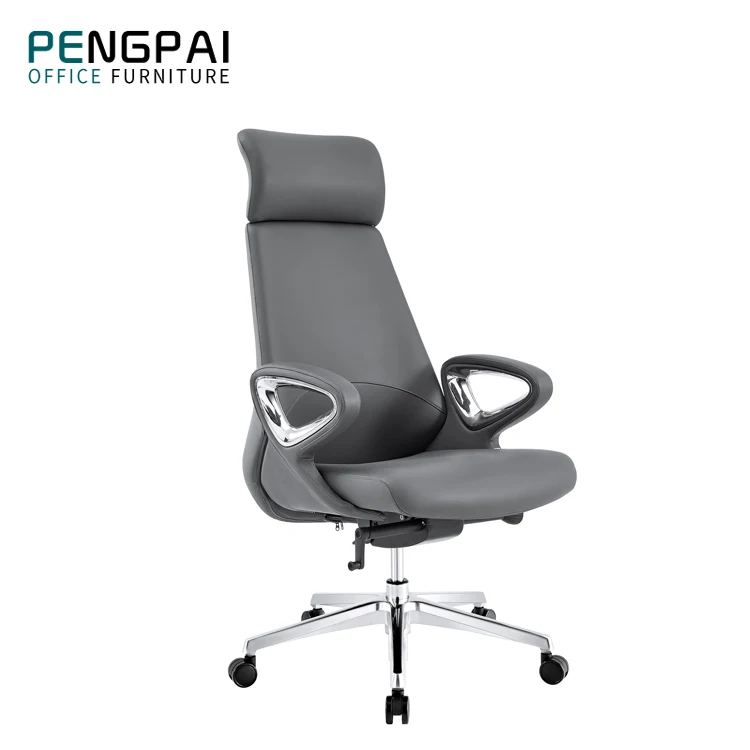 Custom luxury modern lounge swivel base high back leisure boss  Office chair