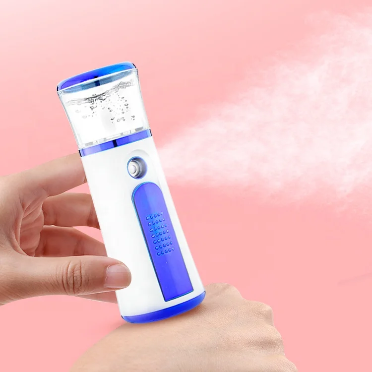 Mini Portable Nano Mister Fogger Water Spray Bottle Moisturizing Skin Facial Mist Ionic Face