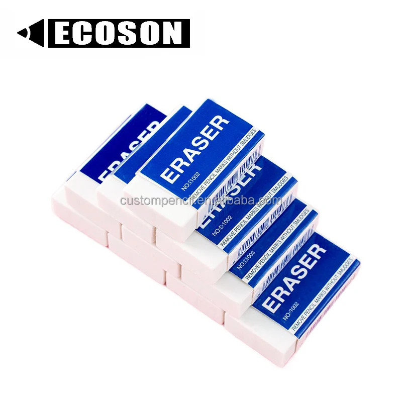 Wholesale Low Moq PENCIL Dust Free With Custom Design Eraser