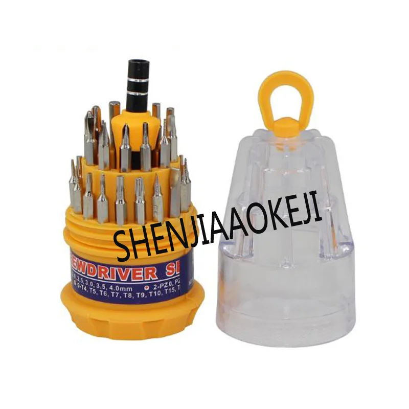 
30 pcs/set Screwdriver set Small screwdriver set Combination computer mobile phone repair disassemble tool 8819A 