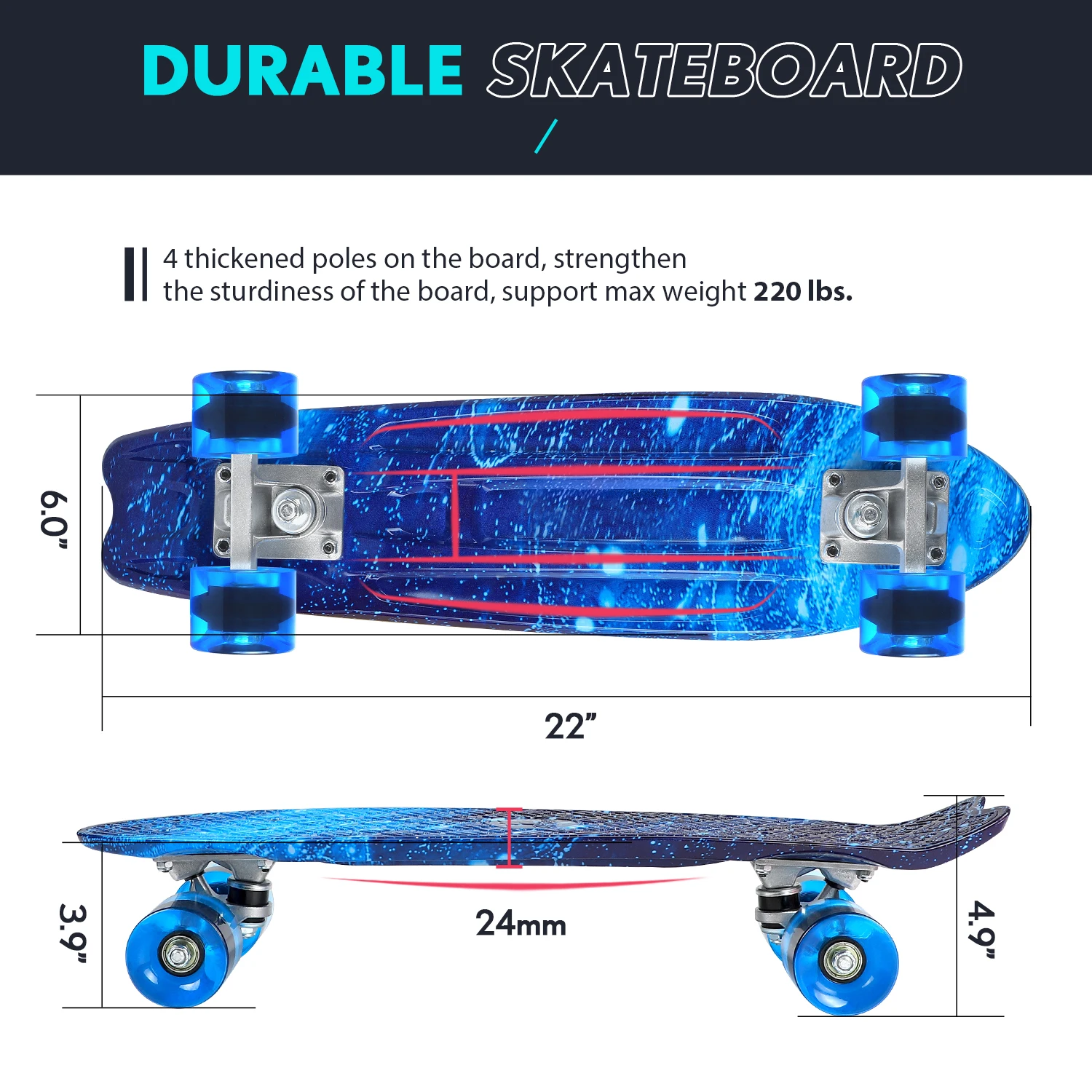 2022 Wholesale Custom High Quality Fashion Teenager Pro Long Board Skate Board Prices Skateboards Custom Board Skate