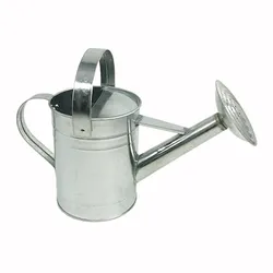 Manufacture Wholesale 1.8 5 6 L 2 gallon Long Spout Garden Water Cans Metal Watering Can For Outdoor  agricultural Plants