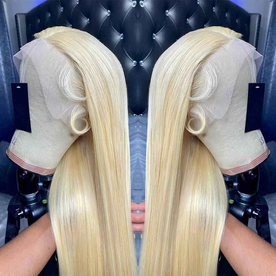 Cheap Colored 613 Wigs Human Hair Lace Front Brazilian Human Hair Wigs Wholesale Blonde Hd Lace Frontal Wigs For Black Women