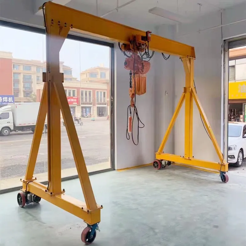 Design Flcontainer Gantry Crane Prframe Machineable Portab20 Feet 40 Feety Crane 1ton 2ton3 Ton Provided Mobile 2 Ton Crane 500