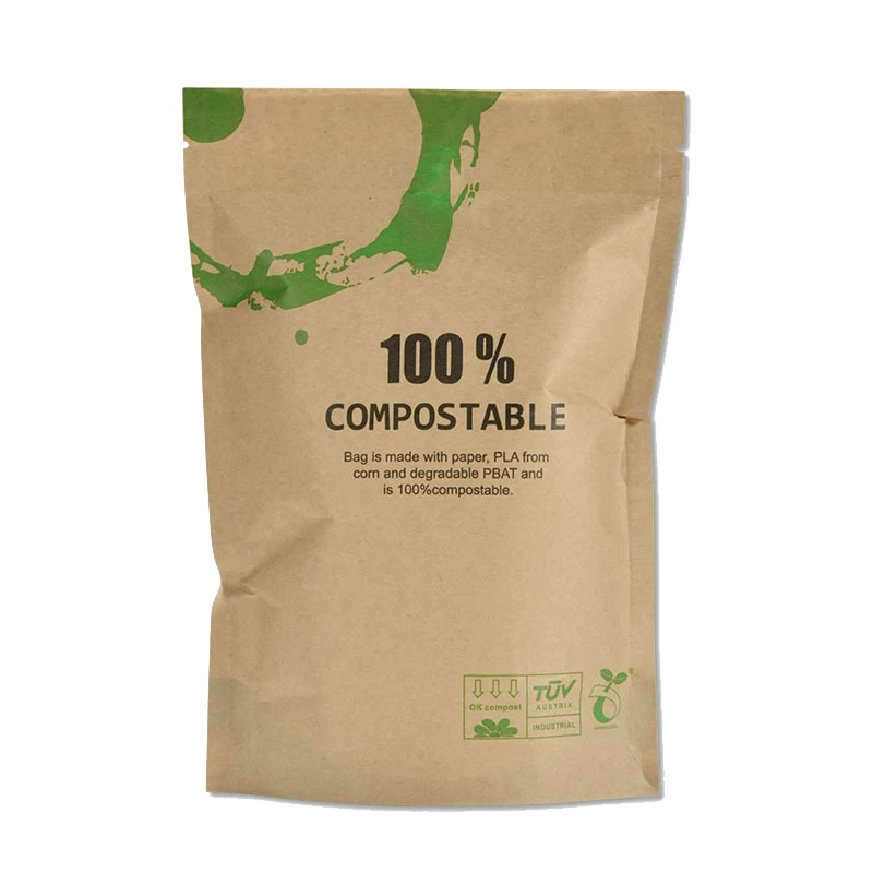 Мешок для упаковки продуктов из крафт-бумаги