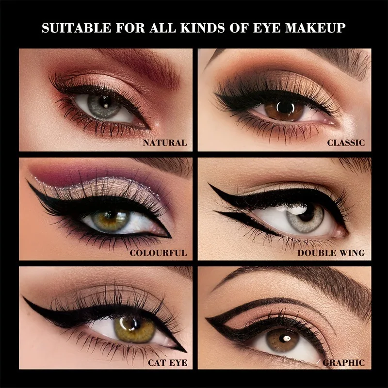 High Quality Makeup Private Label Mascara Pigment Liquid Eye Liner Waterproof Customized 2 In 1 Mascara and Eyeliner