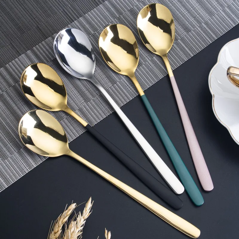 High Quality Reusble korean camping portable travel cutlery spoon set