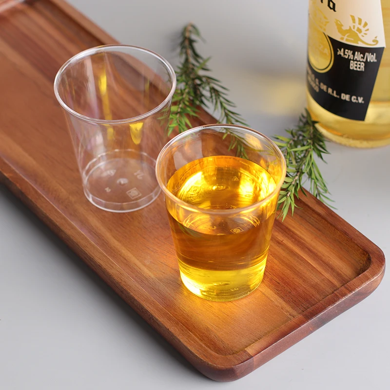 Vasos De Plstico Desechables 9oz Pp Disposable Flight Airline Cup Hard Plastic Wine Cup