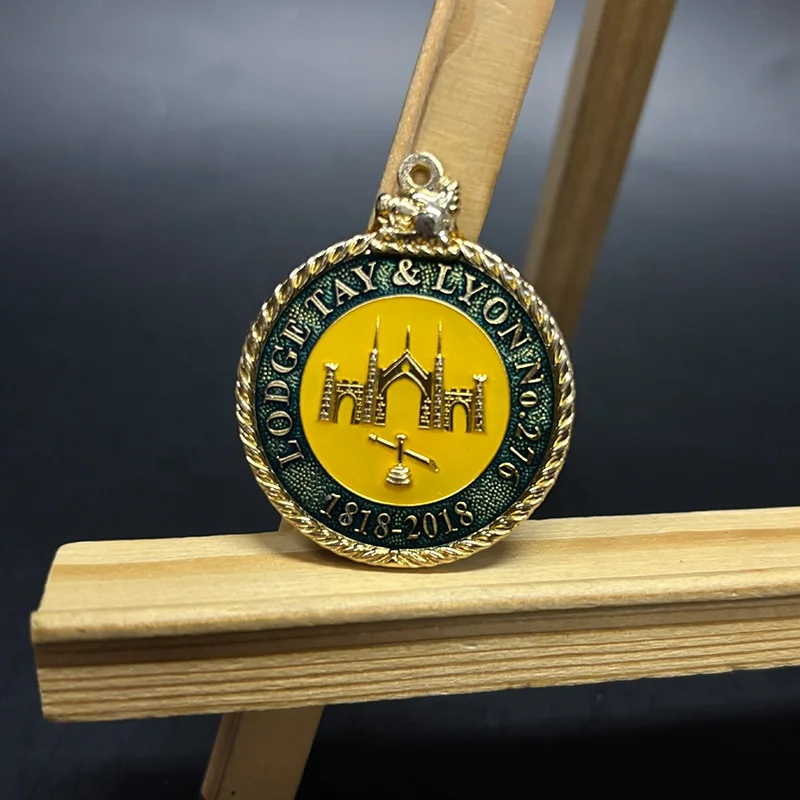 Custom High Quality Die Cast Metal Keychain Modern 3D Soft Enamel UV/Offset/Silk Screen Printing Brass Material