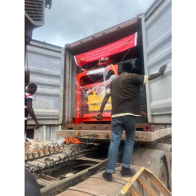 SY Building Block Machine QTJ4-40 Semi Automatic Manual Cement Concrete Hollow Block Making Machine Low Factory Price For Sale